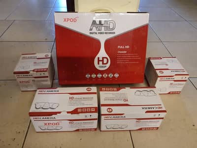XPOD 4 CCTV CAMERA AND 1 DVR PACKAGE