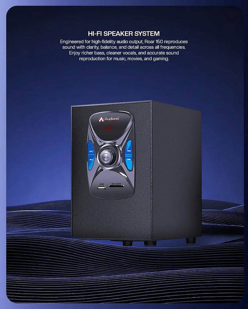 Audionic wireless Bluetooth speakers 1