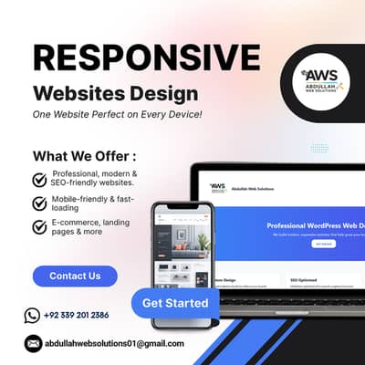 We're Providing Web Developmet Services [Custom Websites, WordPress]