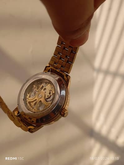skeleton automatic watch