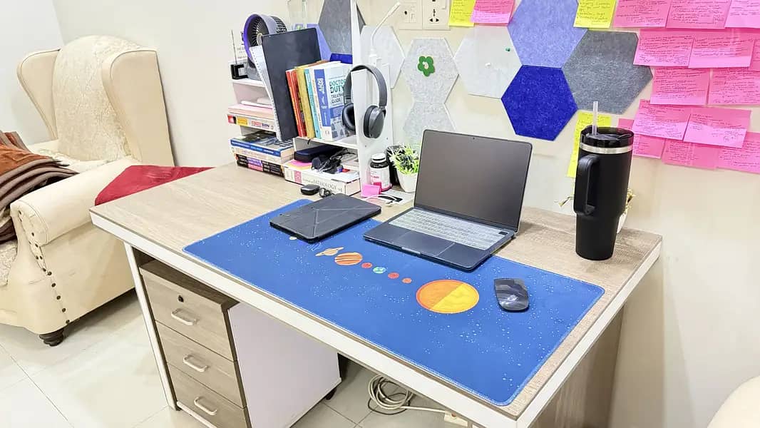 Study / Office Table with Drawer Unit 1