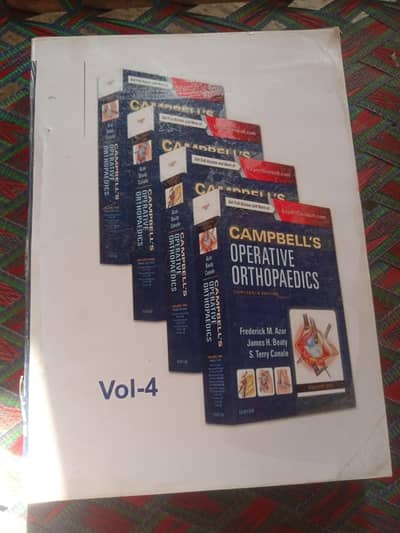 Operative Orthopaedics 13th Edition (4 Volumes) - Used, Good Condi