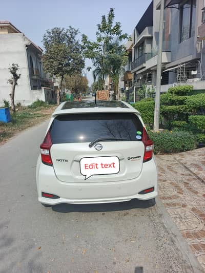 Nissan Note 2018-2021 import and Registered