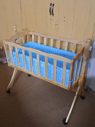 baby cot+swing