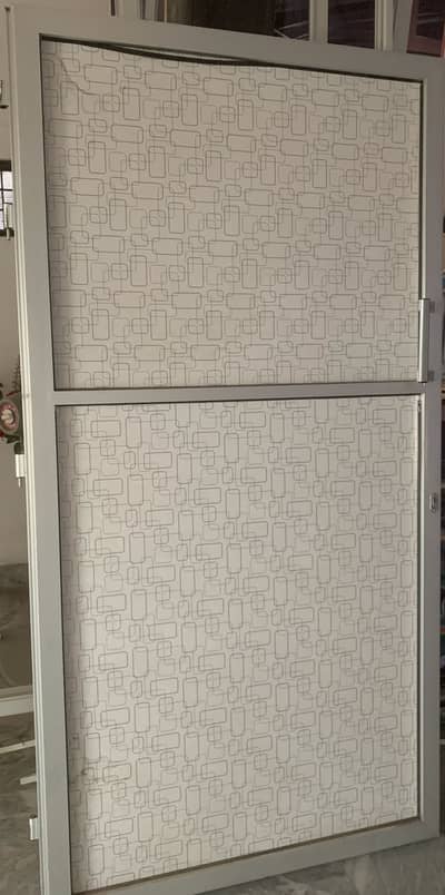 Aluminum Office Door to be used inside of Shutter for Sale