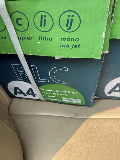 A4 paper BLC 70gsm boxes