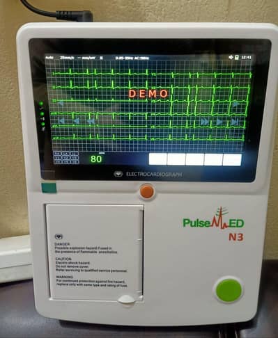 ECG machine New & Refurbished both (03, 06, 12 channel)