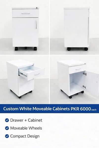 Office Cabinets/ Side Tables / Drawer / Cabinet available for Sale