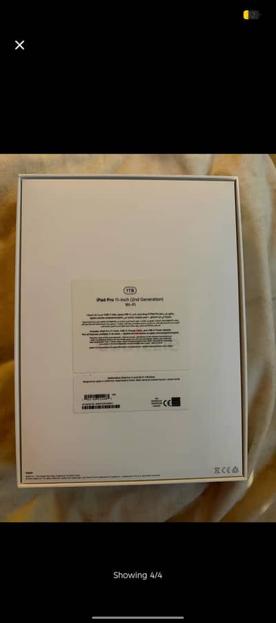 ipad pro 2020 2nd generation 1TB