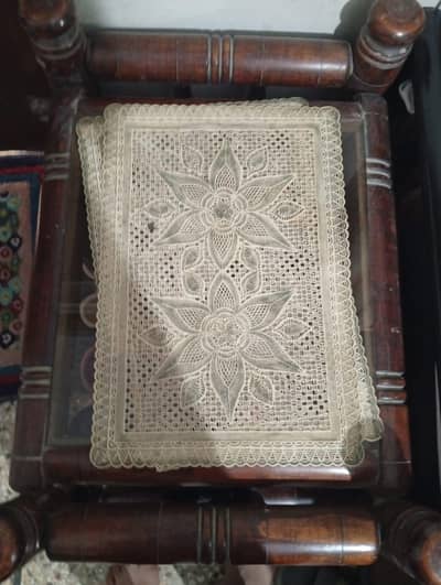 sofa set with one central+ two side table, KING size bed with mattress