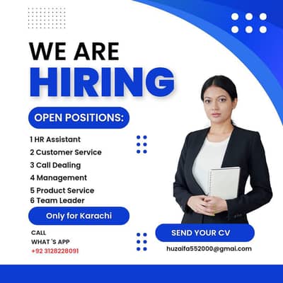 START YOUR CAREER WITH US 