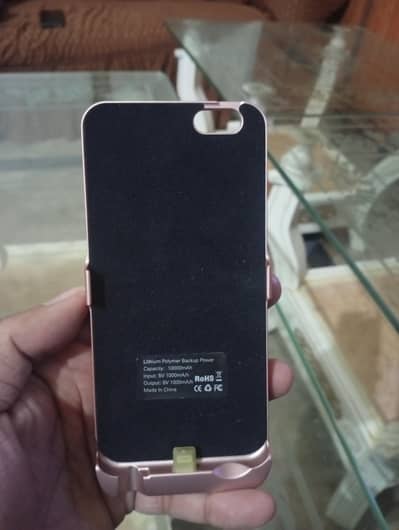 iPhone 6 / 6s Power Bank Case 10000mAh – Backup Cover – Like New