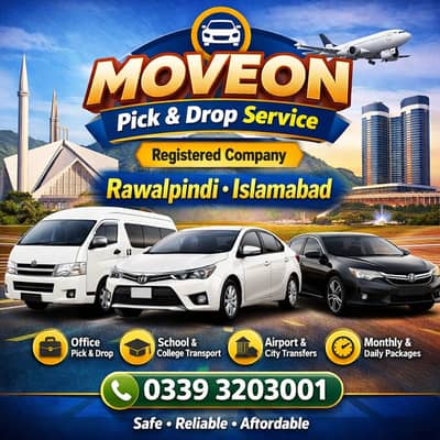 Pick and Drop Services / Pick & drop services Islamabad Rawalpindi
