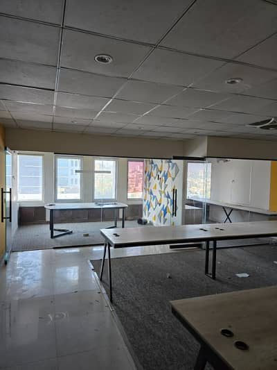 Parsa Tower sami furnished office for rent 1790sqft in shahar e Faisal.