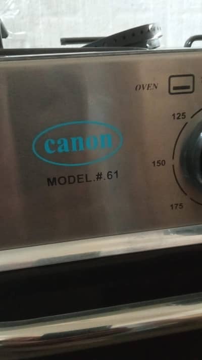 Canon cooking range 5 stoves