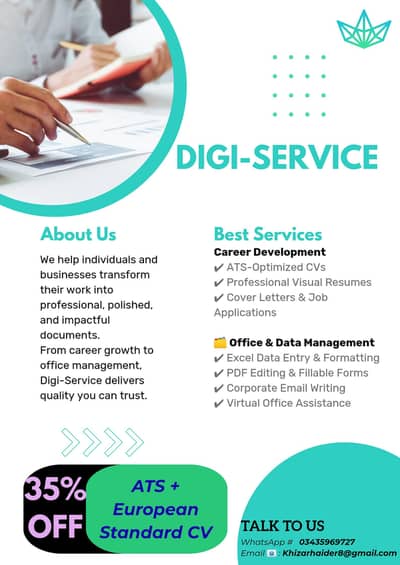 ATS CV maker, European Standard CV Maker