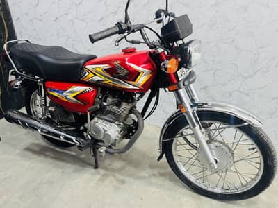 Honda CG-125 2025 Red 10/10