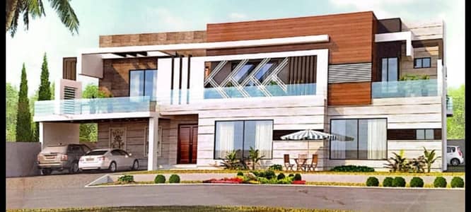 DHA MULTAN M-SECTOR  30 Marla Corner House + 5 Marla Additional Land FOR SALE