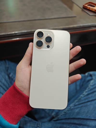 16promax pta approved 256gb desert titanium