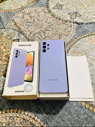 samsung galaxy a32 completed box charger 6/128
