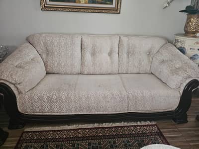 7 seater sofa set with 3 table
