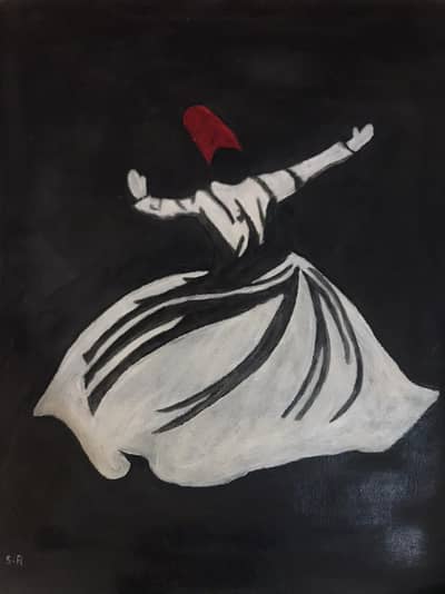 Handmade Islamic & Sufi Art Paintings