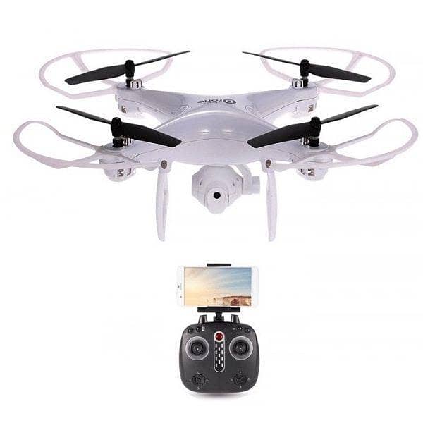 Remote Control Drone with Camera and Wi-Fi FPV, Rechargeable Battery