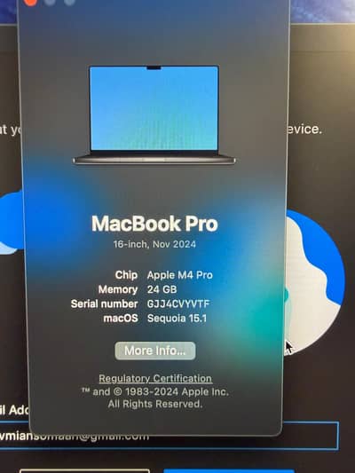 Macbook Pro M4 Pro + Magic Mouse Combo  ( 16 Inch 2024 24/512 GB )
