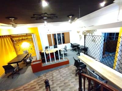 Fully Furnished Up To 35 Persons Seating Space Office Near Main PIA Road, Johar Town