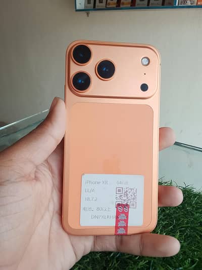 Xr convert 17pro all ok ha 64 gb ha flash light on ha har cheez on