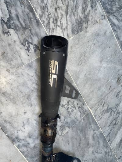 I'm selling  SC project Exhaust with 125 bend pipe