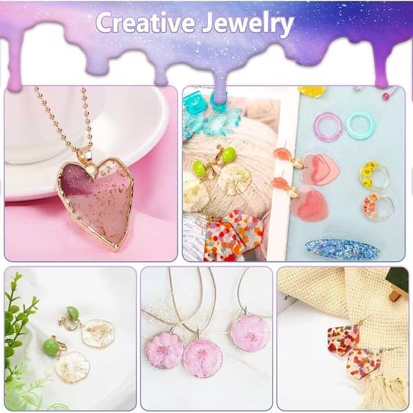 UV Resin Glue for DIY: 10/15/25/60/100/200g Curing in Minutes via UV Light