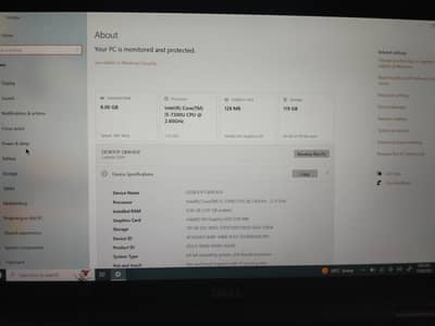 argent sell Dell latitude 5289 core i5 7generation 8 GB DDR4 ram 128