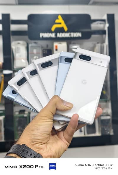 Google pixel 7a | pta approved | 8gb ram\ 128gb | 10/10 | water pack