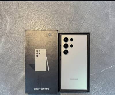 Samsung Galaxy S24 Ultra Complete Box Urgent Sale Connect Wtp No