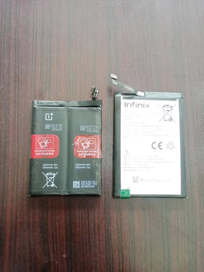 1 Plus 9 Pro Infinix Hot 11s Original Batteries 03184106945