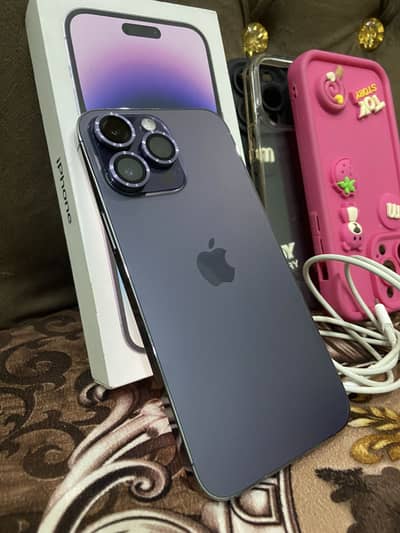 iPhone14 Pro Max PTA Approved All phone original female used 10by10