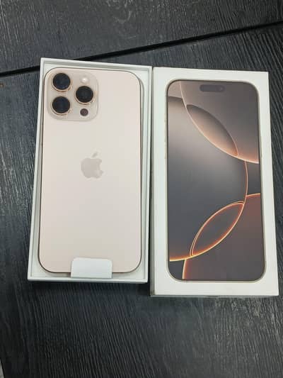 iPhone 16 Pro Max 256GB 100% Health Non-PTA