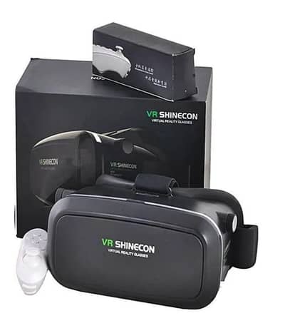 Vr Box Vitual Reality For Mobile Phone Of Every Size Black