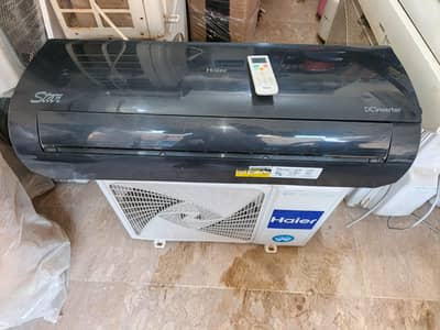 Haier 1 ton DC inverter ( heat & cool) genien condition gas lock