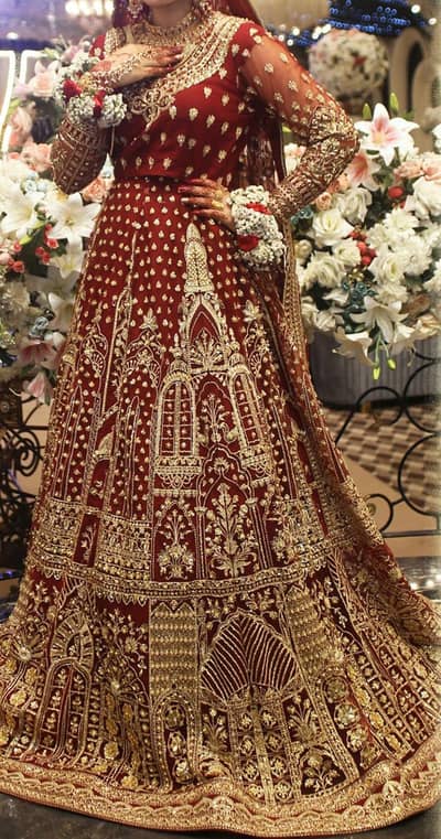 Brand New stiched Bridal Barat complete Dress  available for Sale