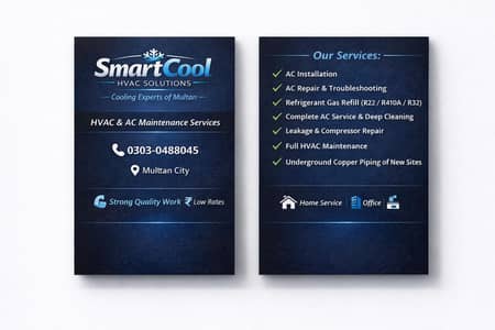 HVAC & AC Services in Multan – Low Rates & Strong Quality