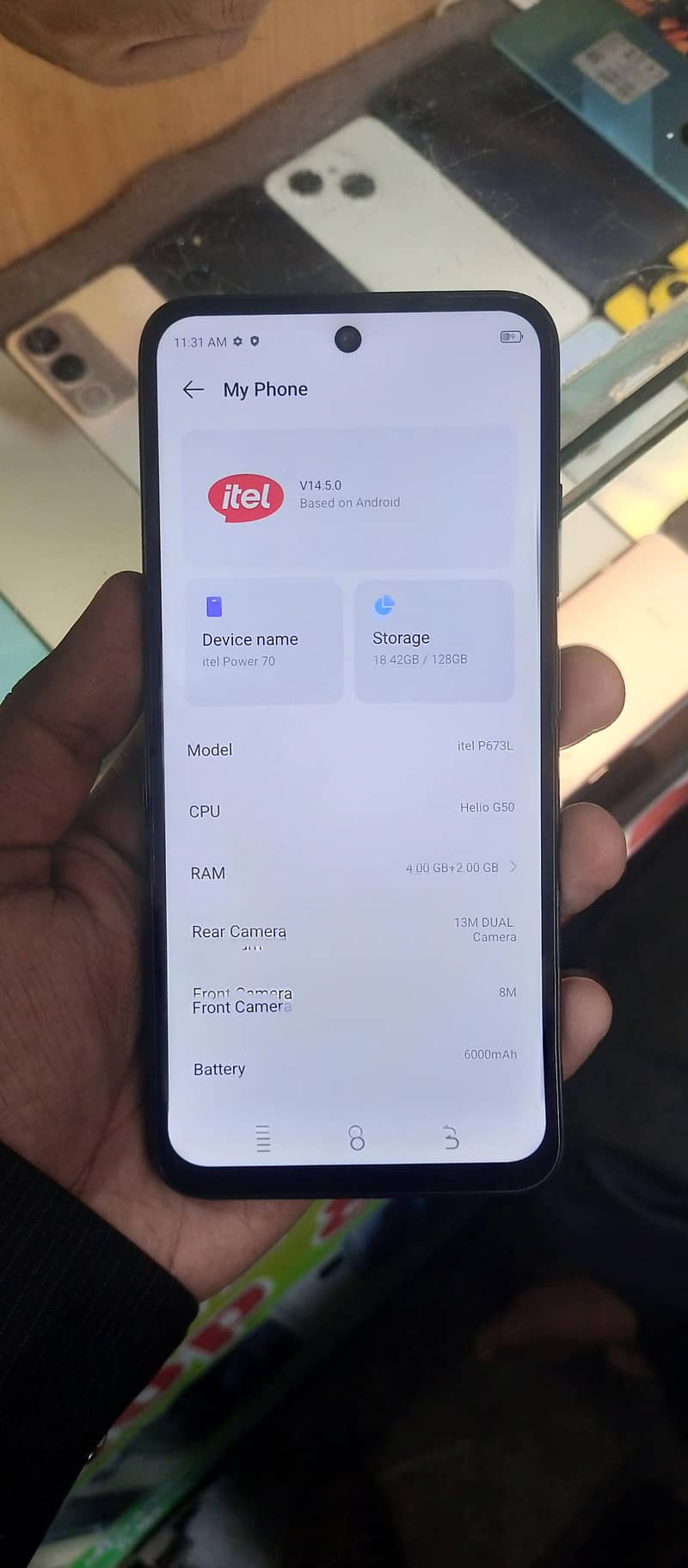 Itel Power 70 3