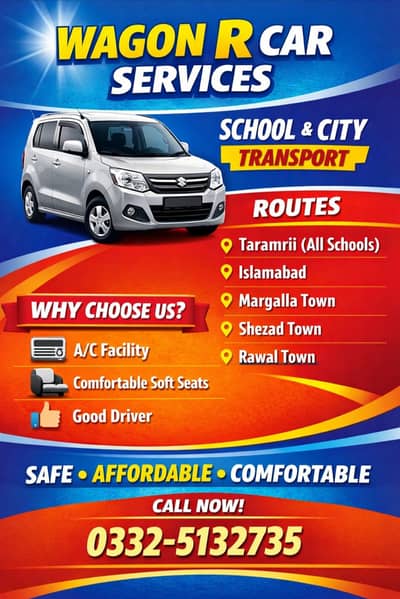 Wagon R Premium School & City Transport Service