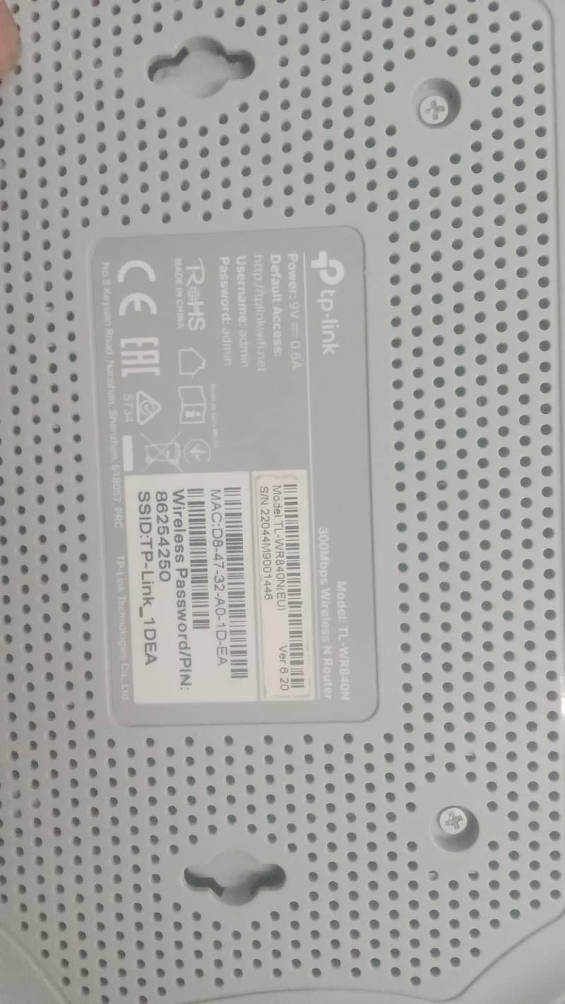 CONDITION 10/10 HAI 1