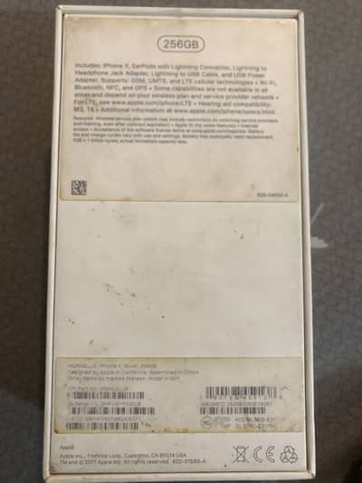 iphone x 256 gb pta approved