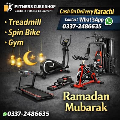 Slightly Used Imported Brand Treadmill – Excellent Condition