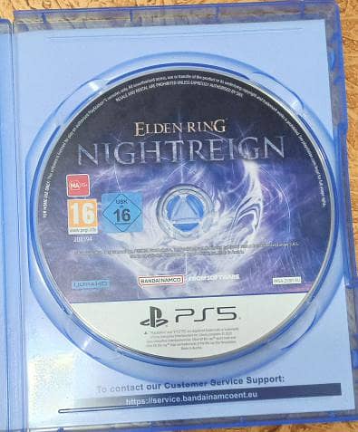 Elden Ring Night Reign PS5 – Original Disc – Like New Condition