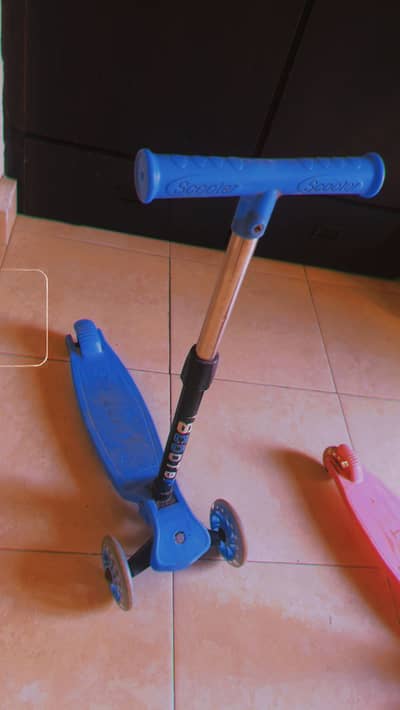Blue scooty for boys