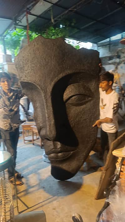 statues sculptures figure fiber sandstone imported greek busts face